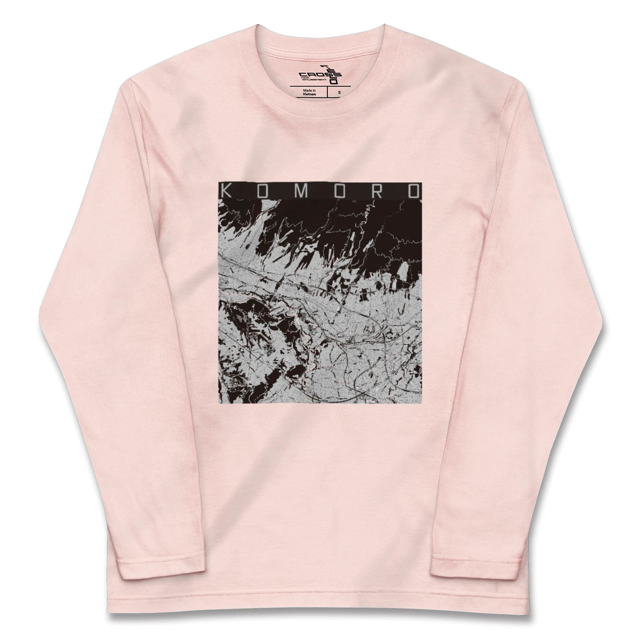 【小諸(長野県)】地図柄ロングスリーブTシャツ