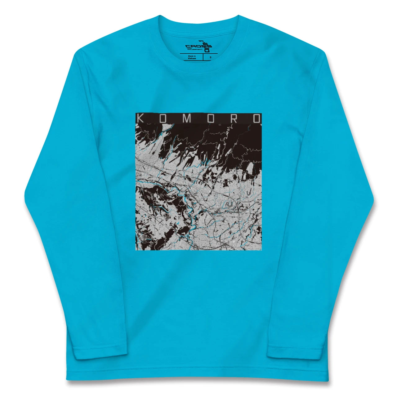 【小諸(長野県)】地図柄ロングスリーブTシャツ