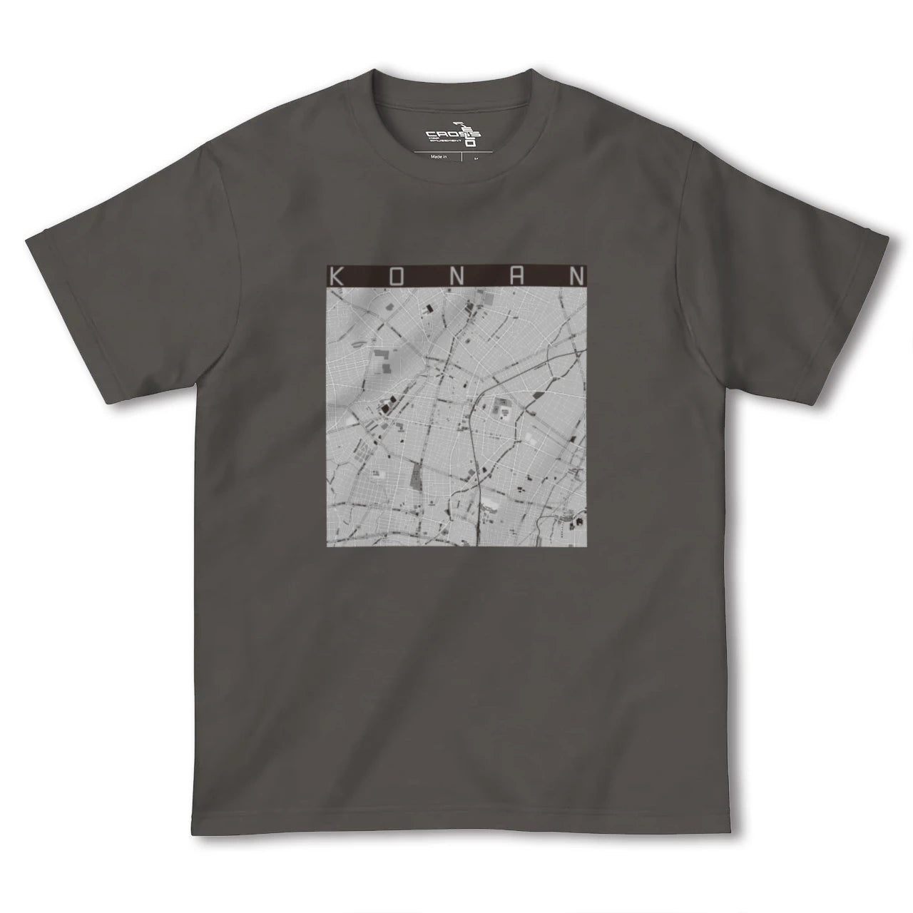 【江南(愛知県)】地図柄ヘビーウェイトTシャツ
