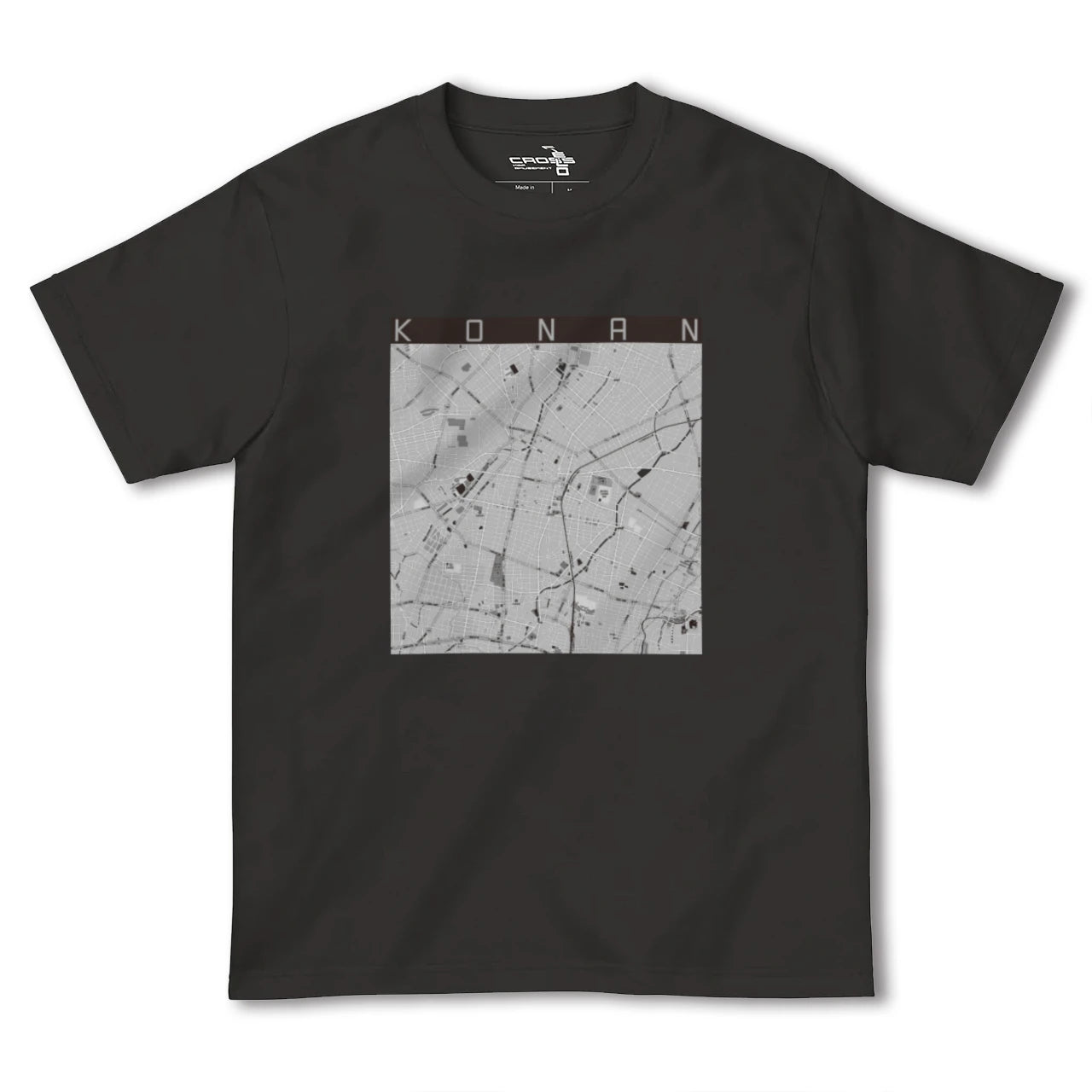 【江南(愛知県)】地図柄ヘビーウェイトTシャツ
