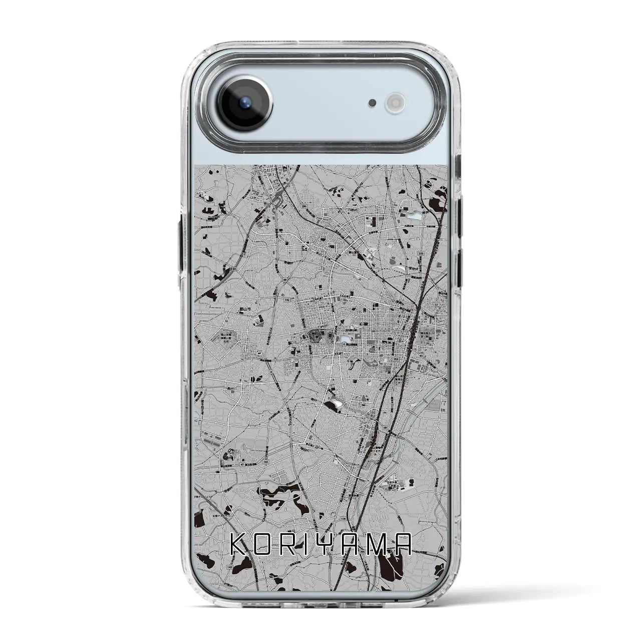 【郡山(福島県)】地図柄iPhoneケース(MagSafeタイプ)