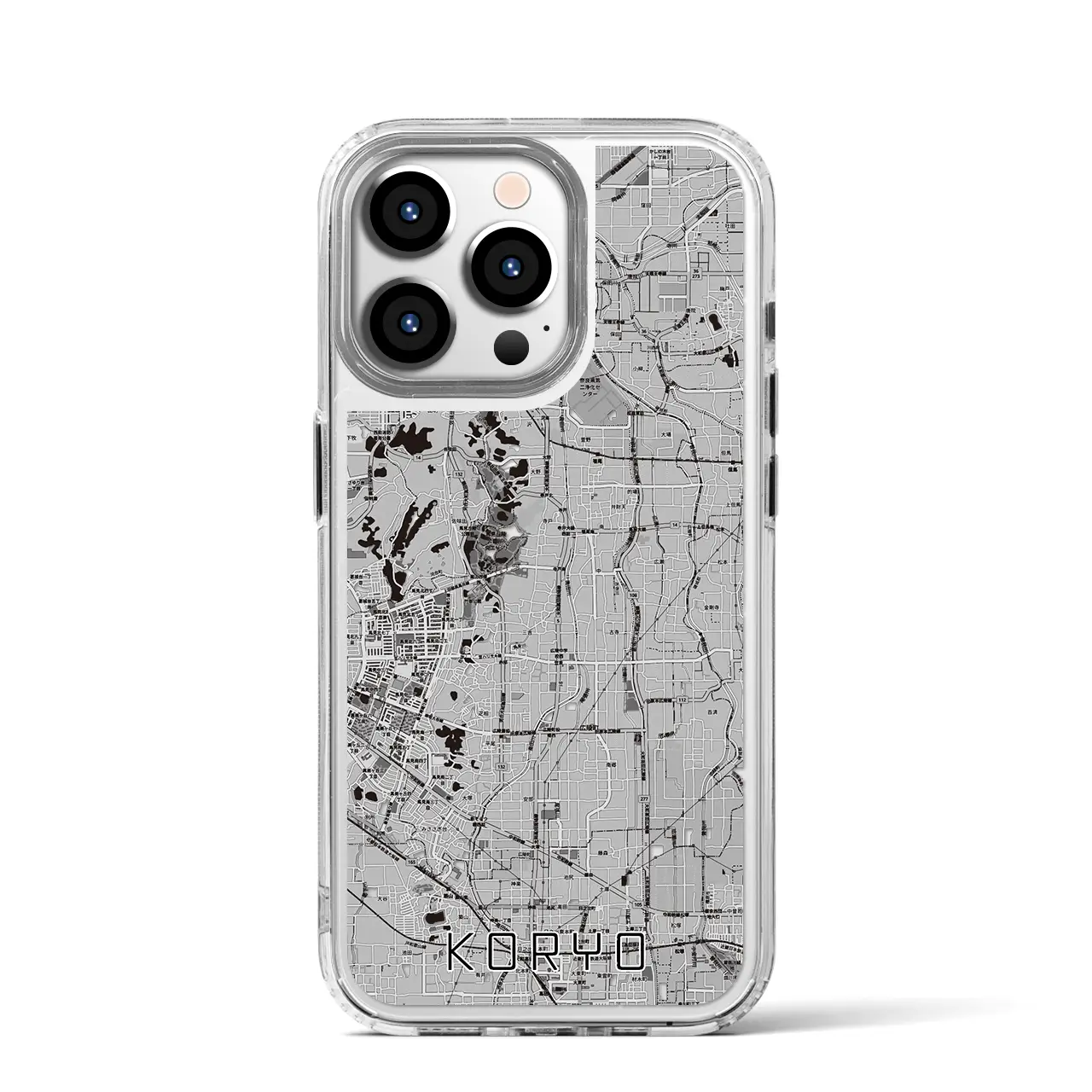 【広陵(奈良県)】地図柄iPhoneケース(MagSafeタイプ)