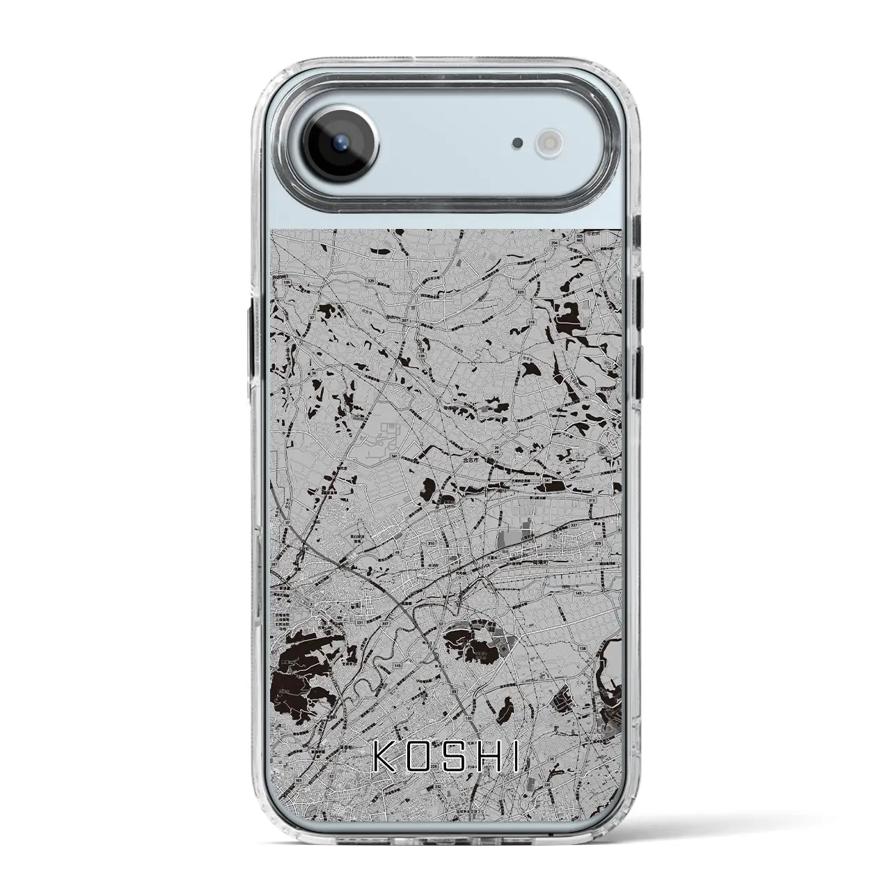 【合志(熊本県)】地図柄iPhoneケース(MagSafeタイプ)