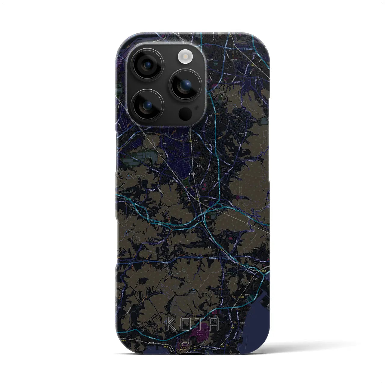 【幸田(愛知県)】地図柄iPhoneケース(バックカバータイプ)