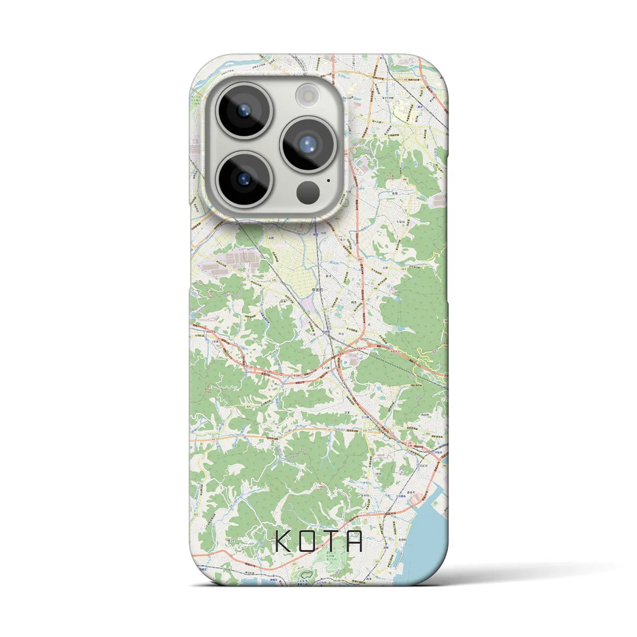 【幸田(愛知県)】地図柄iPhoneケース(バックカバータイプ)