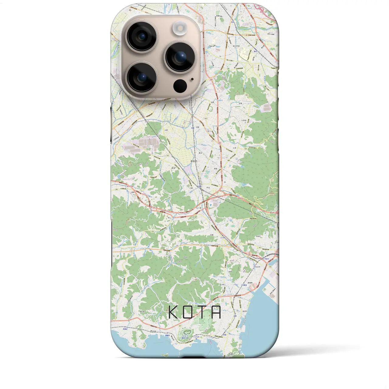 【幸田(愛知県)】地図柄iPhoneケース(バックカバータイプ)