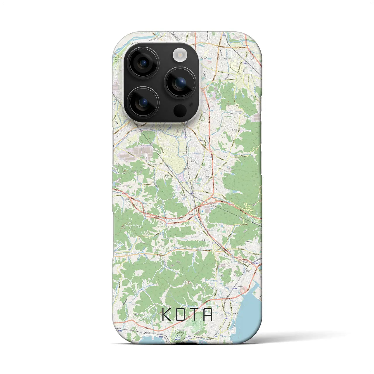 【幸田(愛知県)】地図柄iPhoneケース(バックカバータイプ)