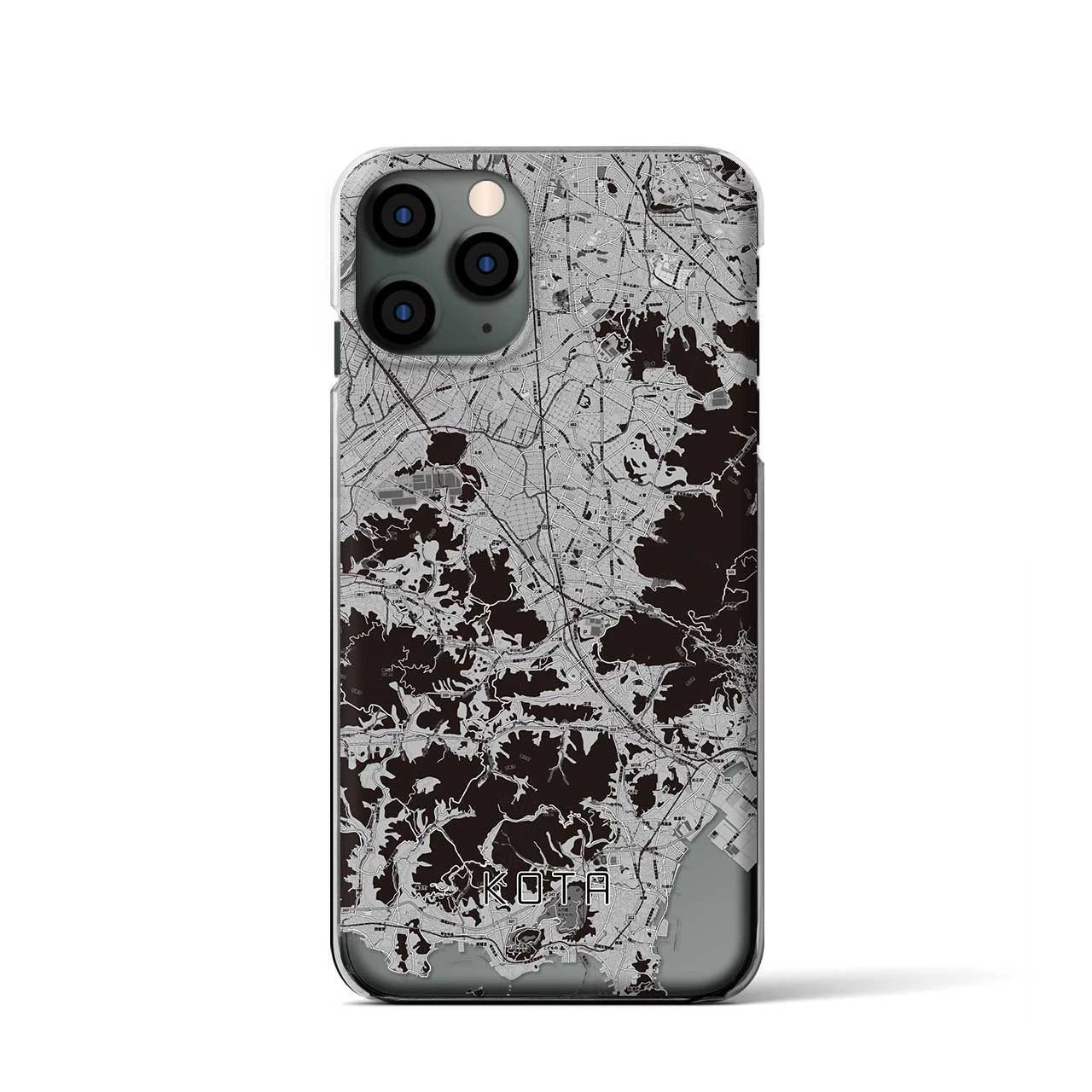 【幸田(愛知県)】地図柄iPhoneケース(クリアタイプ)