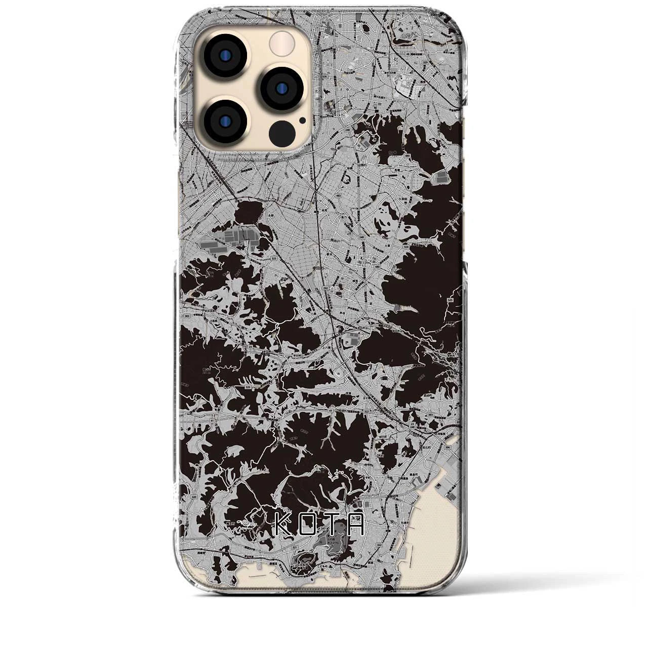 【幸田(愛知県)】地図柄iPhoneケース(クリアタイプ)