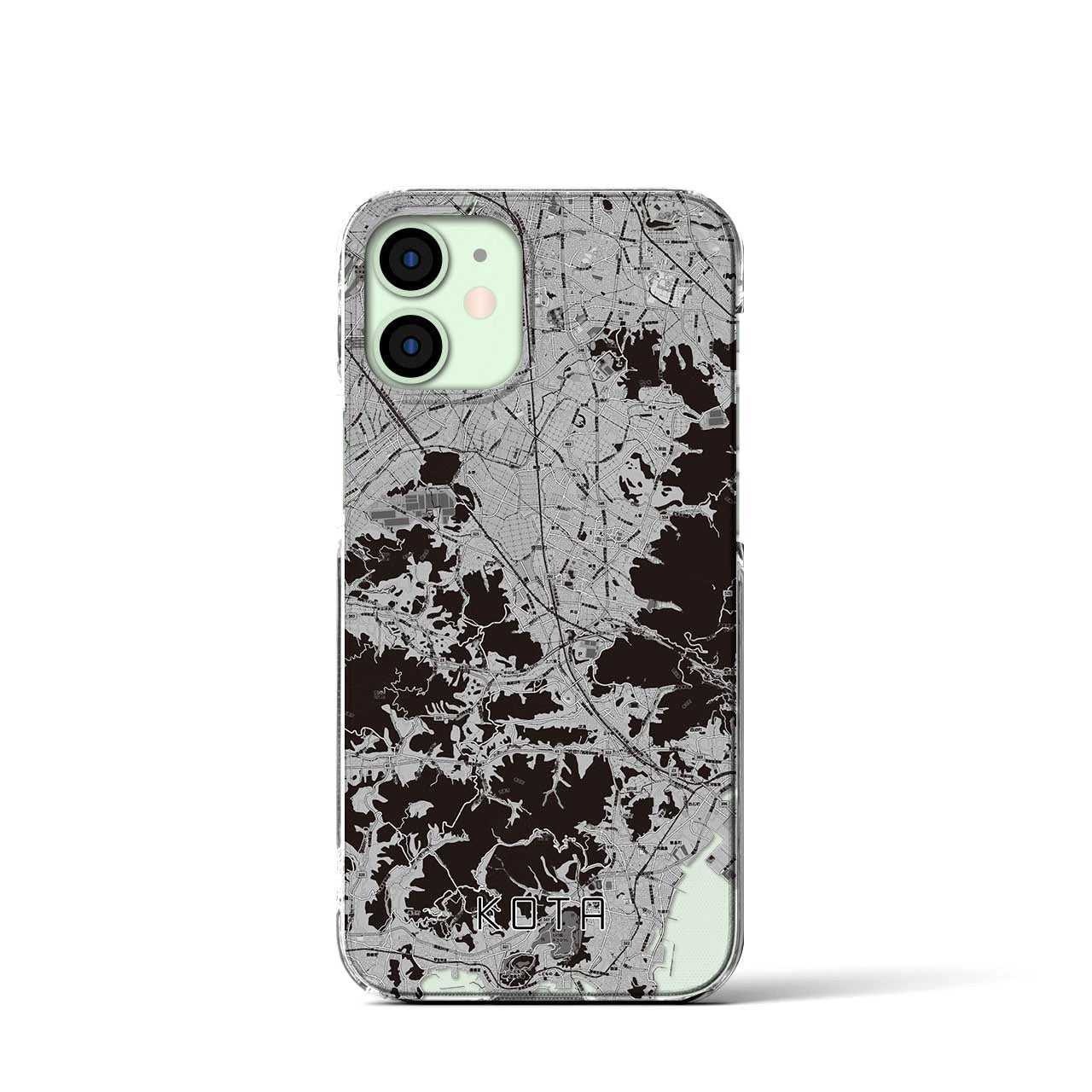 【幸田(愛知県)】地図柄iPhoneケース(クリアタイプ)