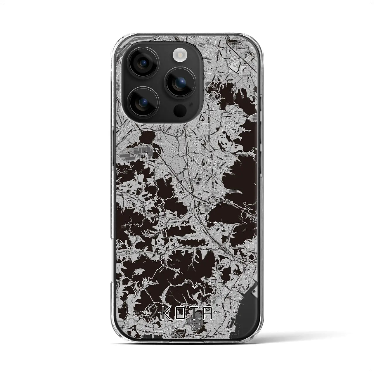 【幸田(愛知県)】地図柄iPhoneケース(クリアタイプ)