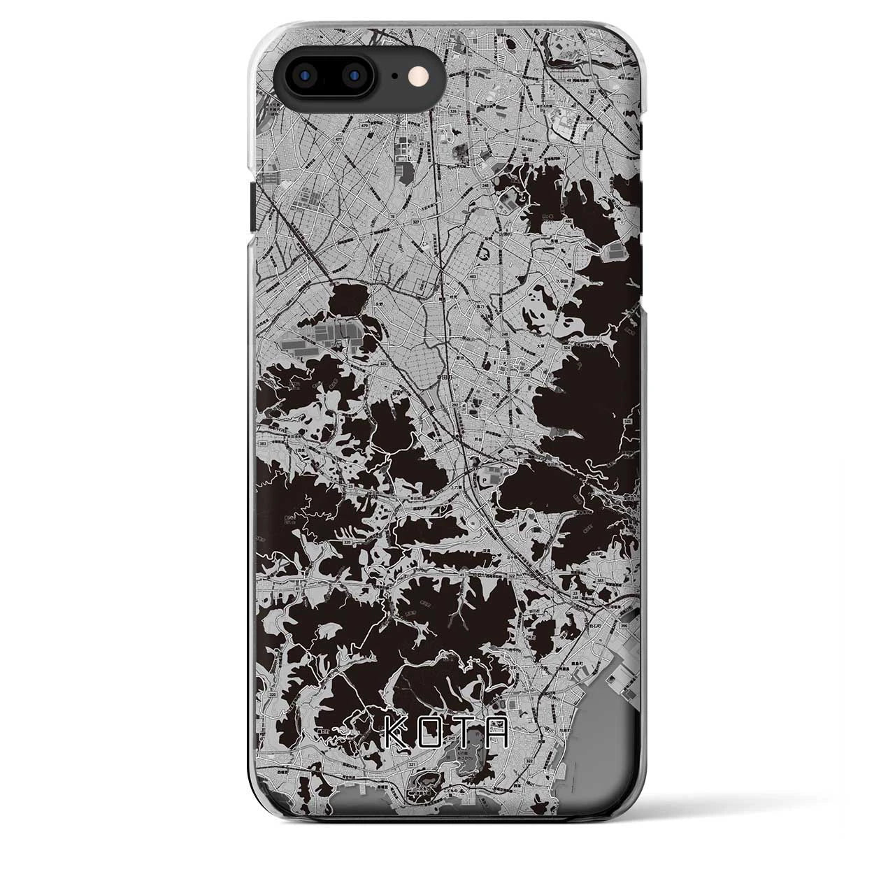 【幸田(愛知県)】地図柄iPhoneケース(クリアタイプ)