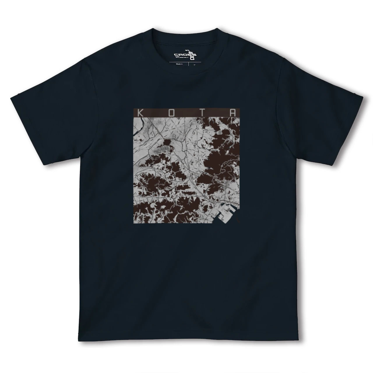 【幸田(愛知県)】地図柄ヘビーウェイトTシャツ
