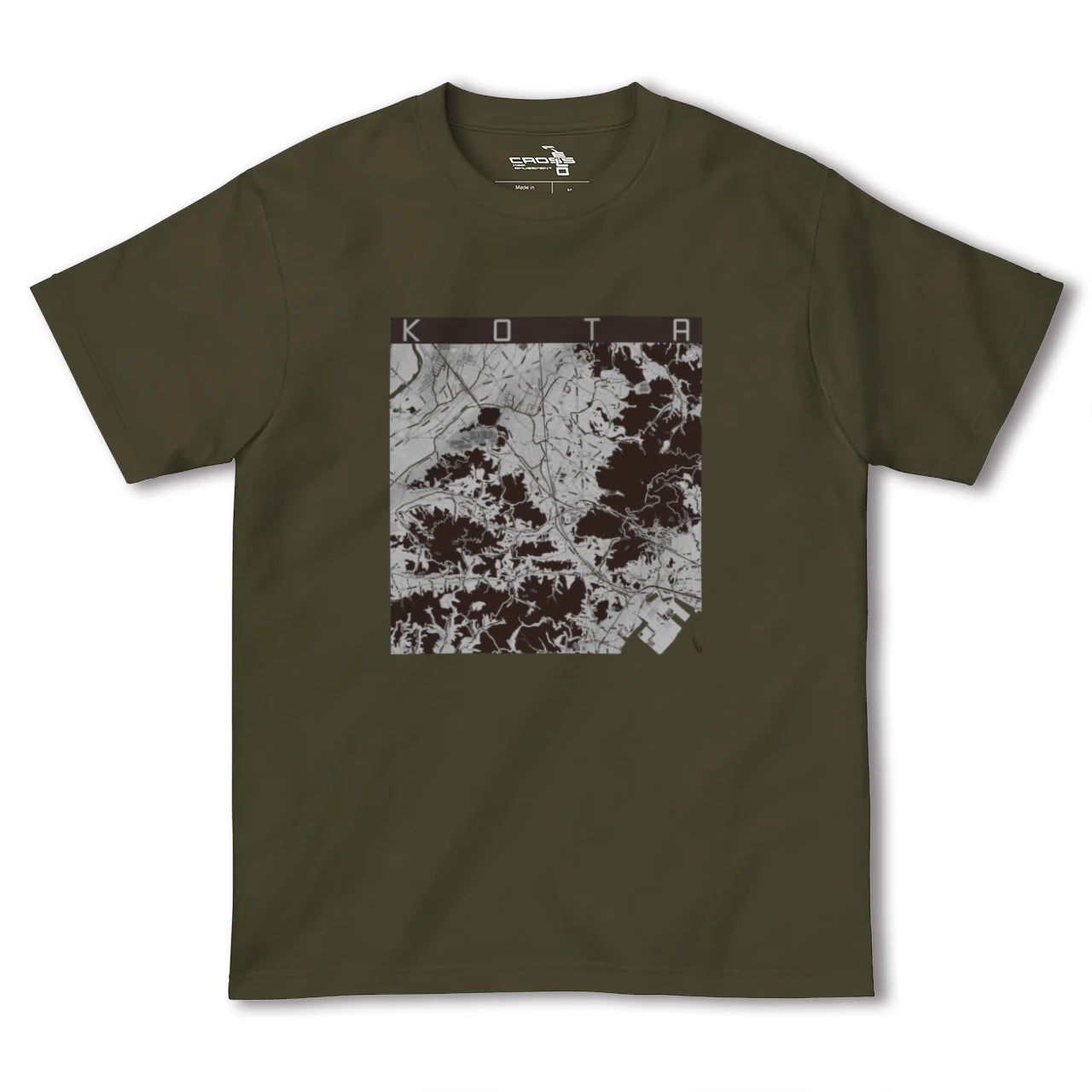 【幸田(愛知県)】地図柄ヘビーウェイトTシャツ