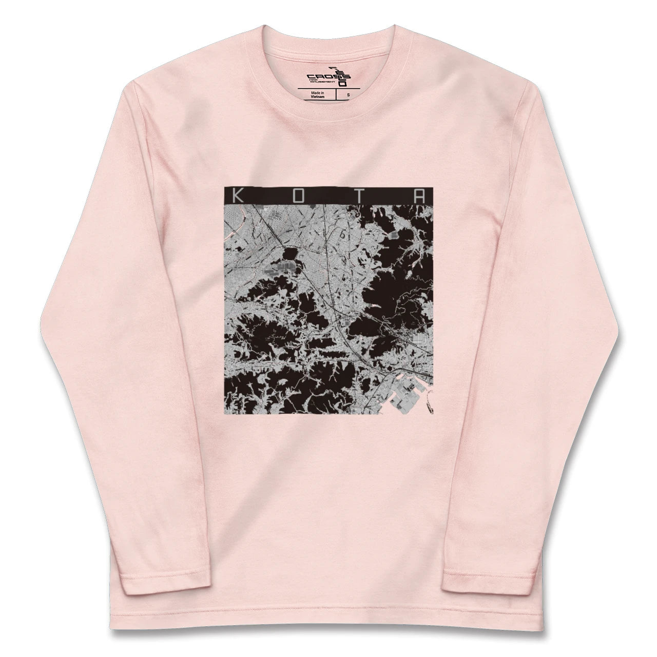 【幸田(愛知県)】地図柄ロングスリーブTシャツ