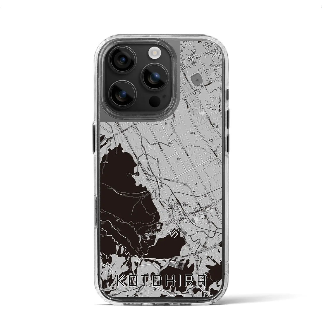 【琴平(香川県)】地図柄iPhoneケース(MagSafeタイプ)