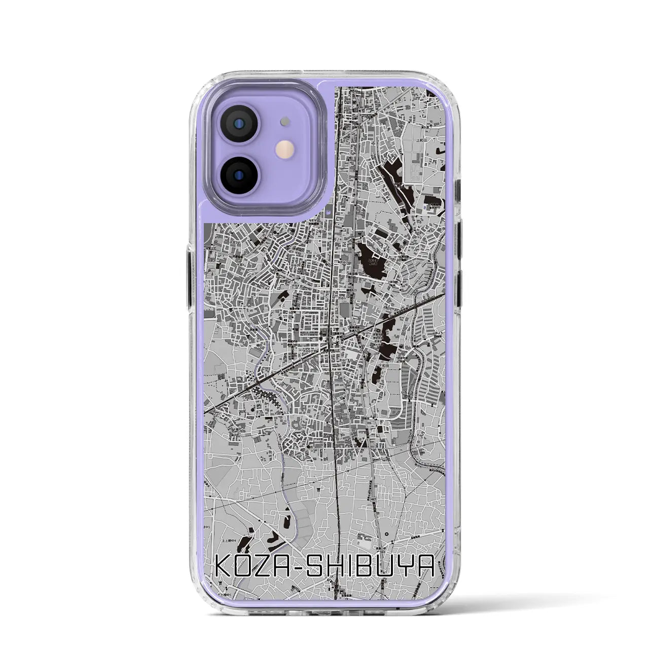 【高座渋谷(神奈川県)】地図柄iPhoneケース(MagSafeタイプ)