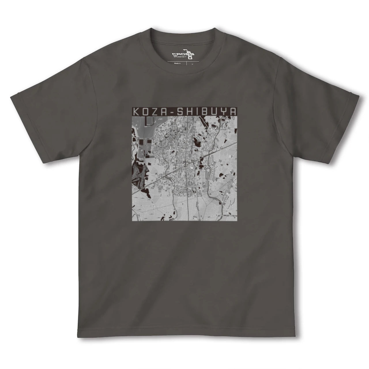 【高座渋谷(神奈川県)】地図柄ヘビーウェイトTシャツ
