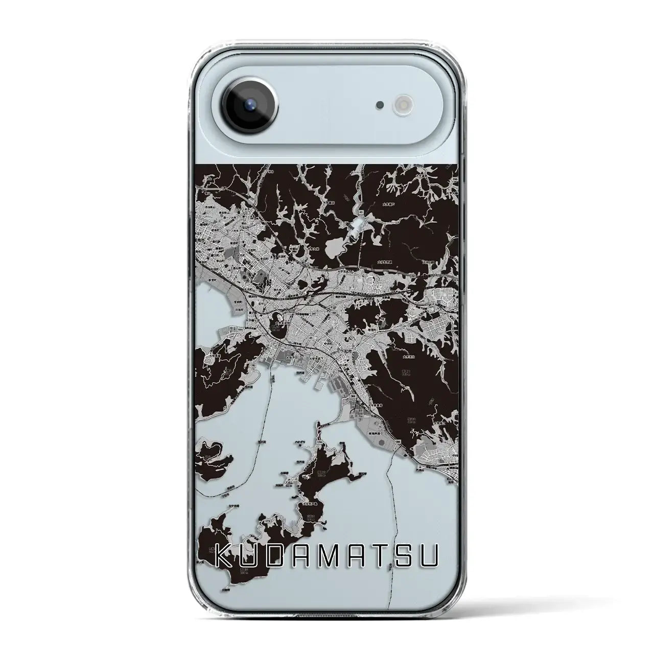 【下松(山口県)】地図柄iPhoneケース(クリアタイプ)