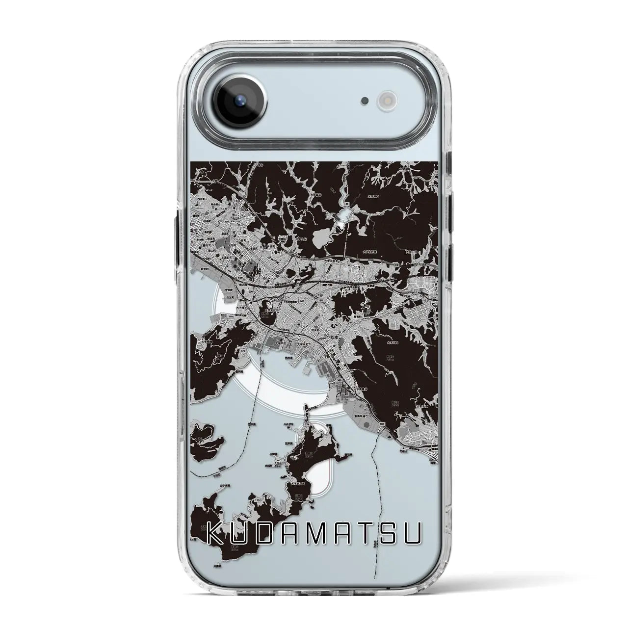 【下松(山口県)】地図柄iPhoneケース(MagSafeタイプ)