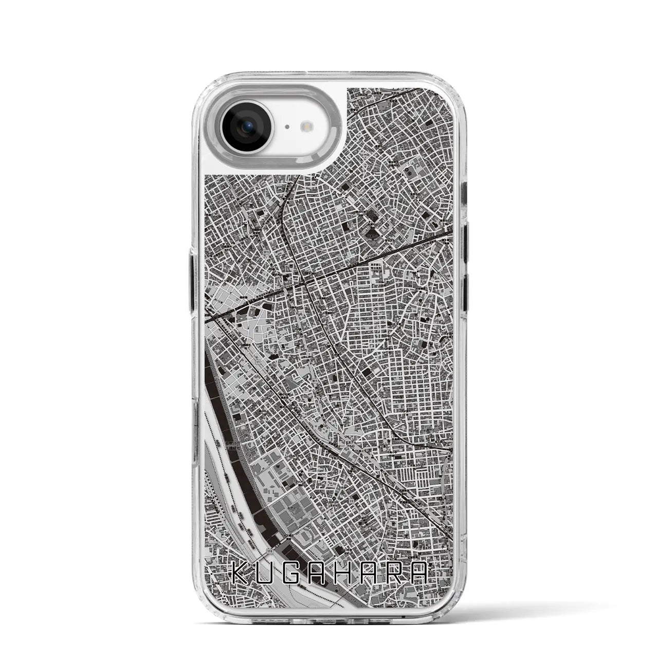 【久が原(東京都)】地図柄iPhoneケース(MagSafeタイプ)