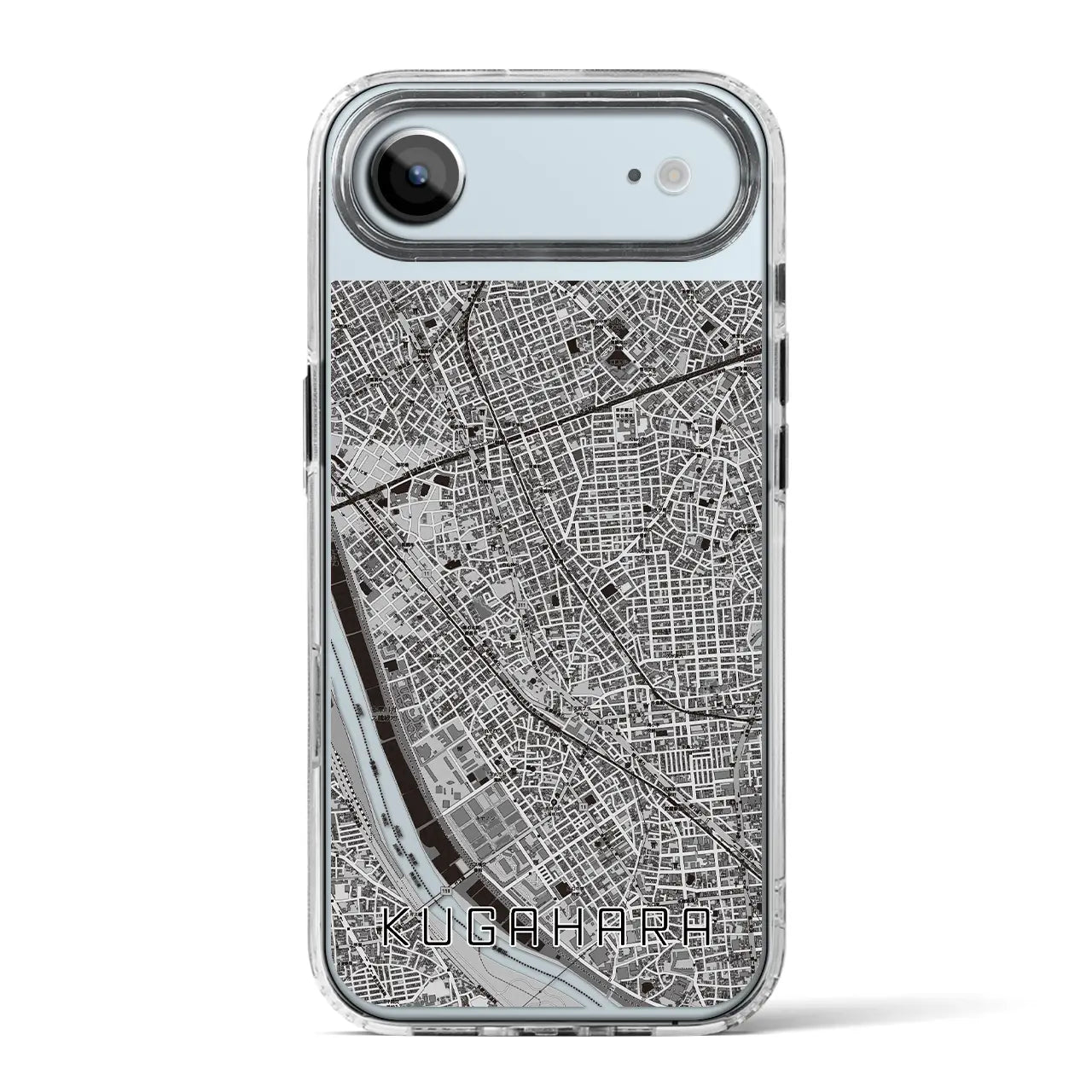 【久が原(東京都)】地図柄iPhoneケース(MagSafeタイプ)