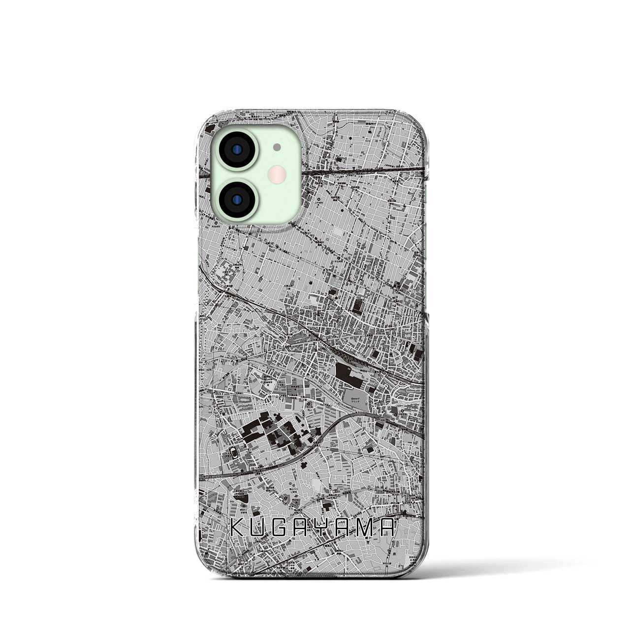 【久我山(東京都)】地図柄iPhoneケース(クリアタイプ)