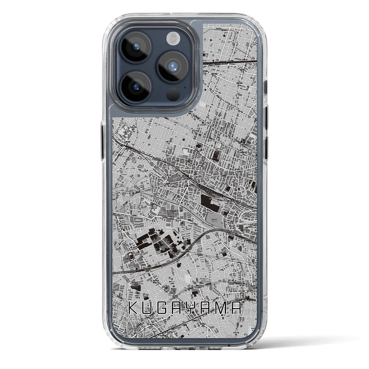 【久我山(東京都)】地図柄iPhoneケース(MagSafeタイプ)
