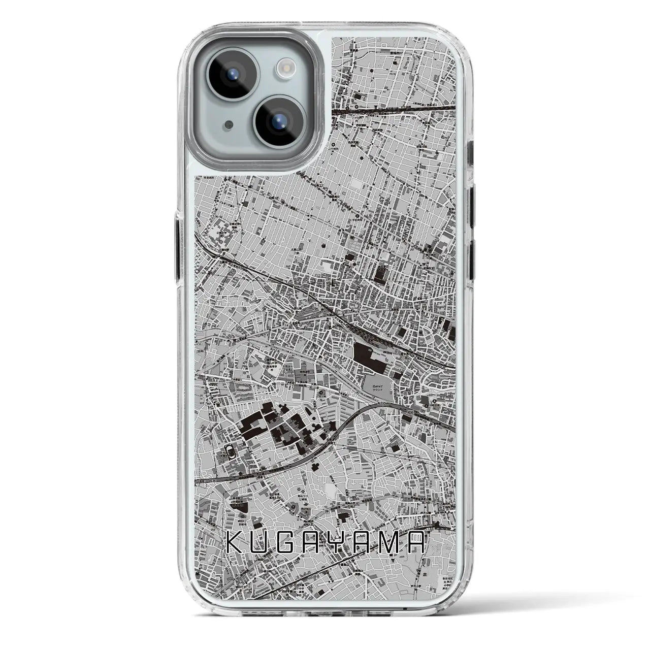 【久我山(東京都)】地図柄iPhoneケース(MagSafeタイプ)