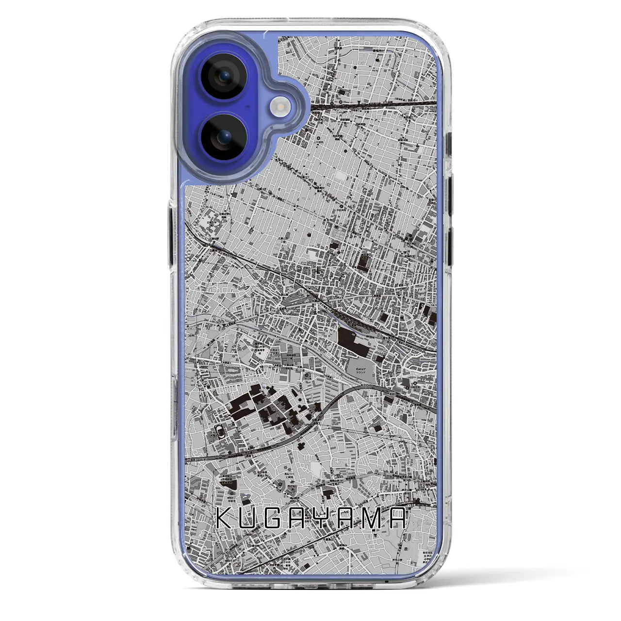 【久我山(東京都)】地図柄iPhoneケース(MagSafeタイプ)
