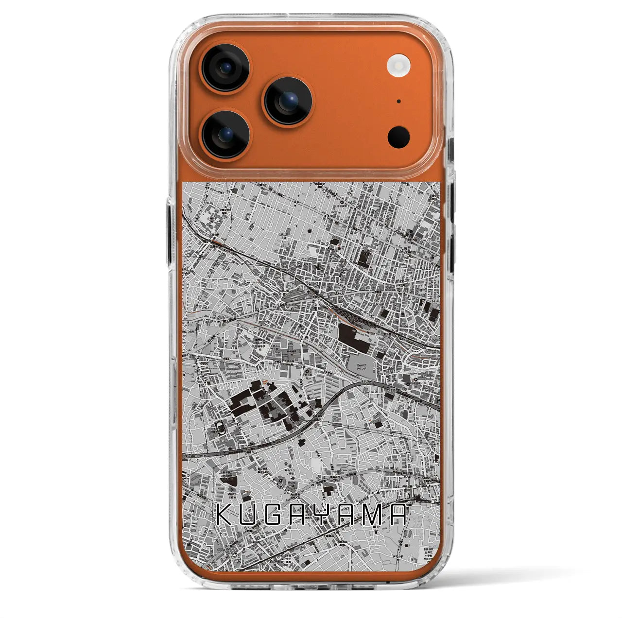 【久我山(東京都)】地図柄iPhoneケース(MagSafeタイプ)