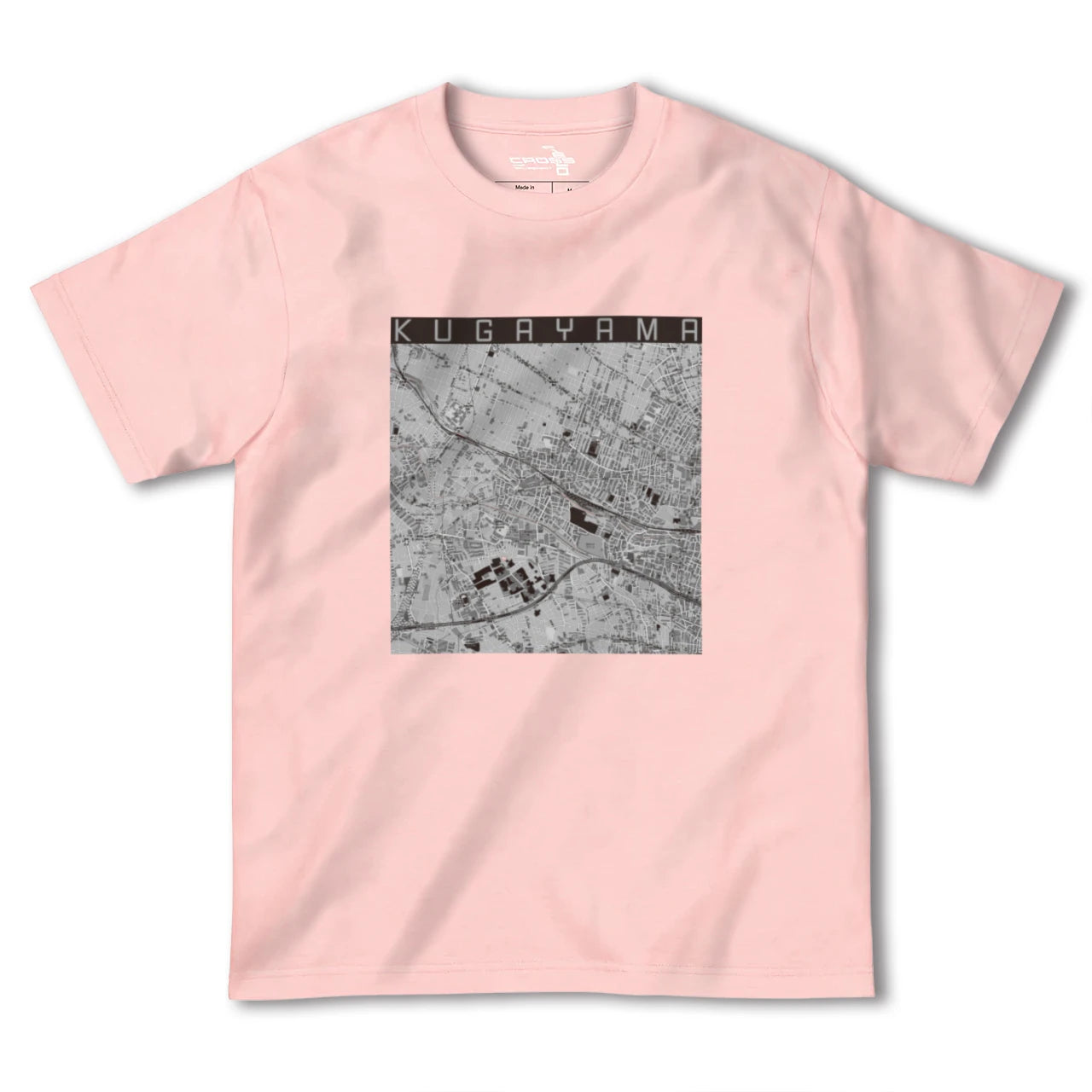 【久我山(東京都)】地図柄ヘビーウェイトTシャツ