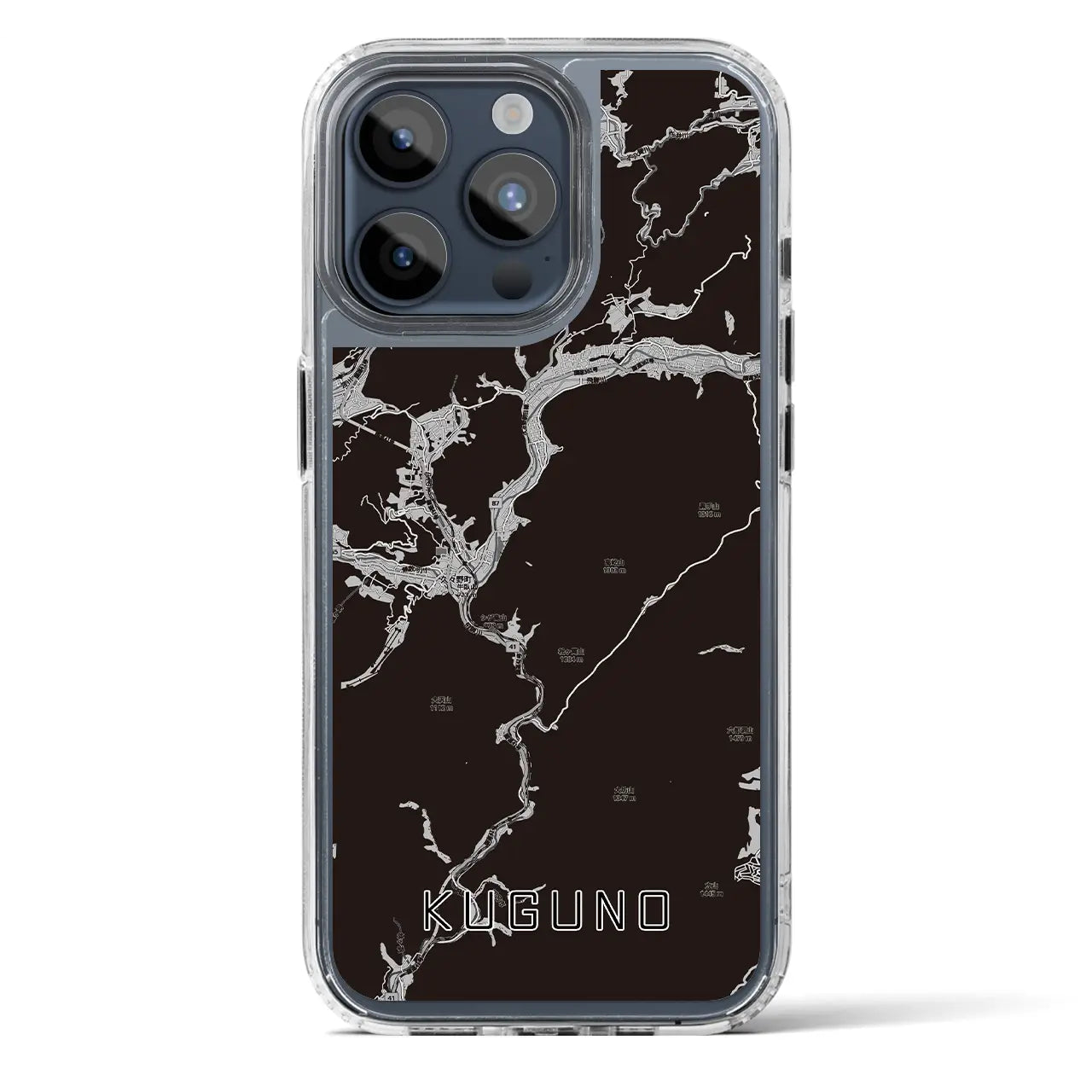 【久々野(岐阜県)】地図柄iPhoneケース(MagSafeタイプ)