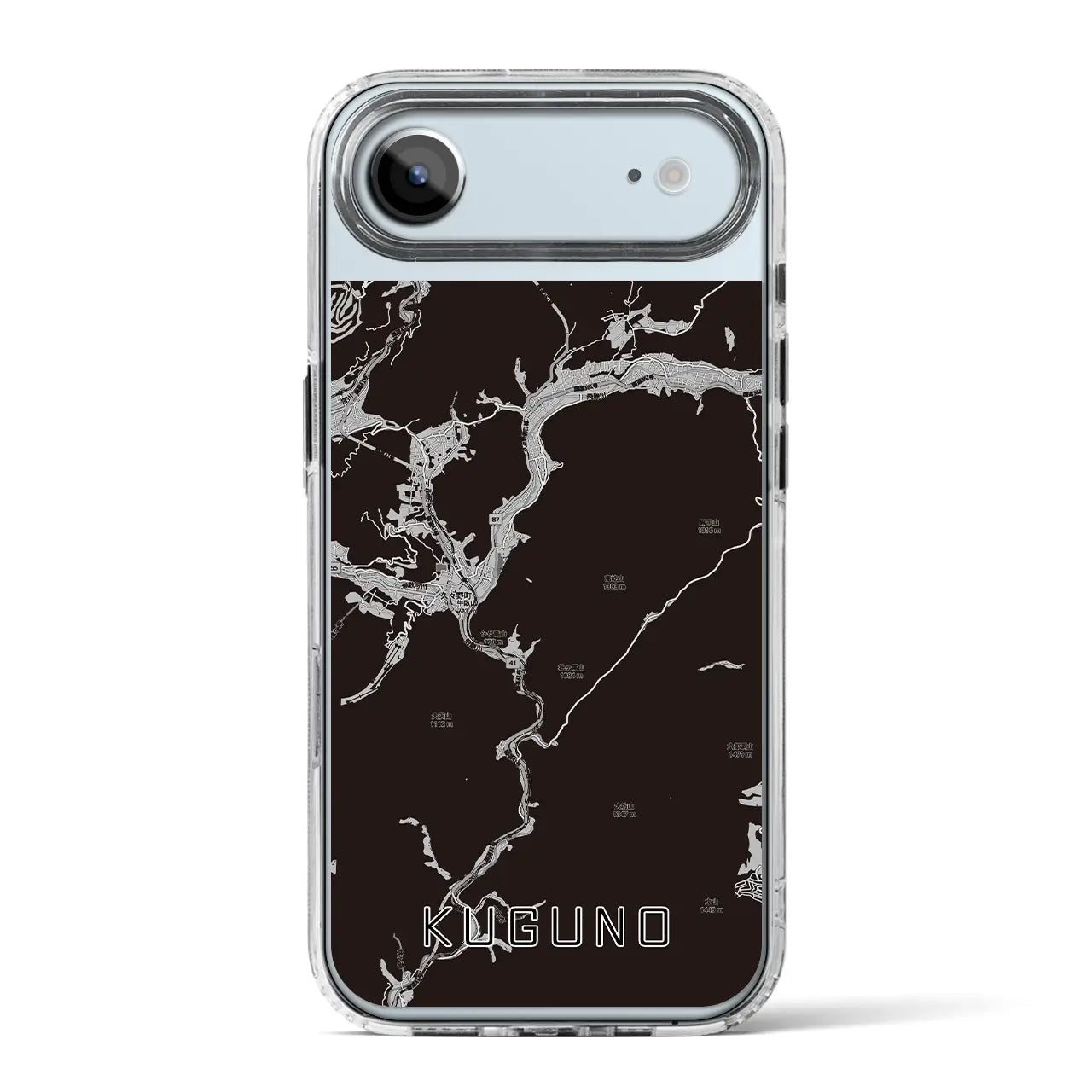 【久々野(岐阜県)】地図柄iPhoneケース(MagSafeタイプ)