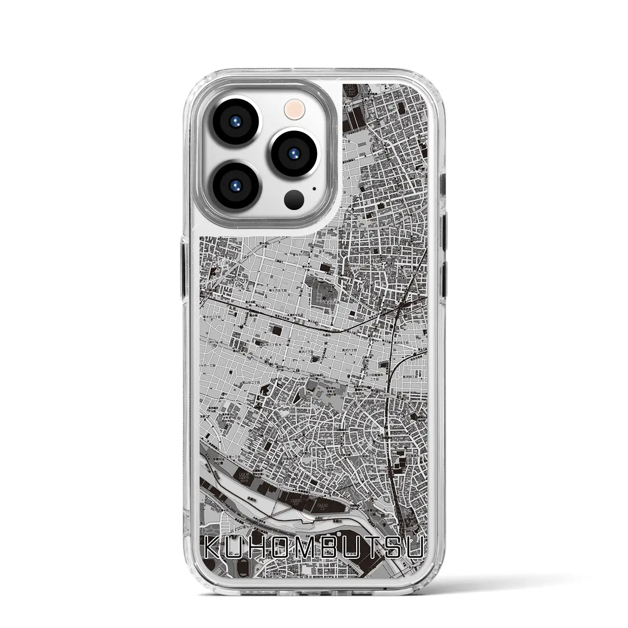 【九品仏(東京都)】地図柄iPhoneケース(MagSafeタイプ)