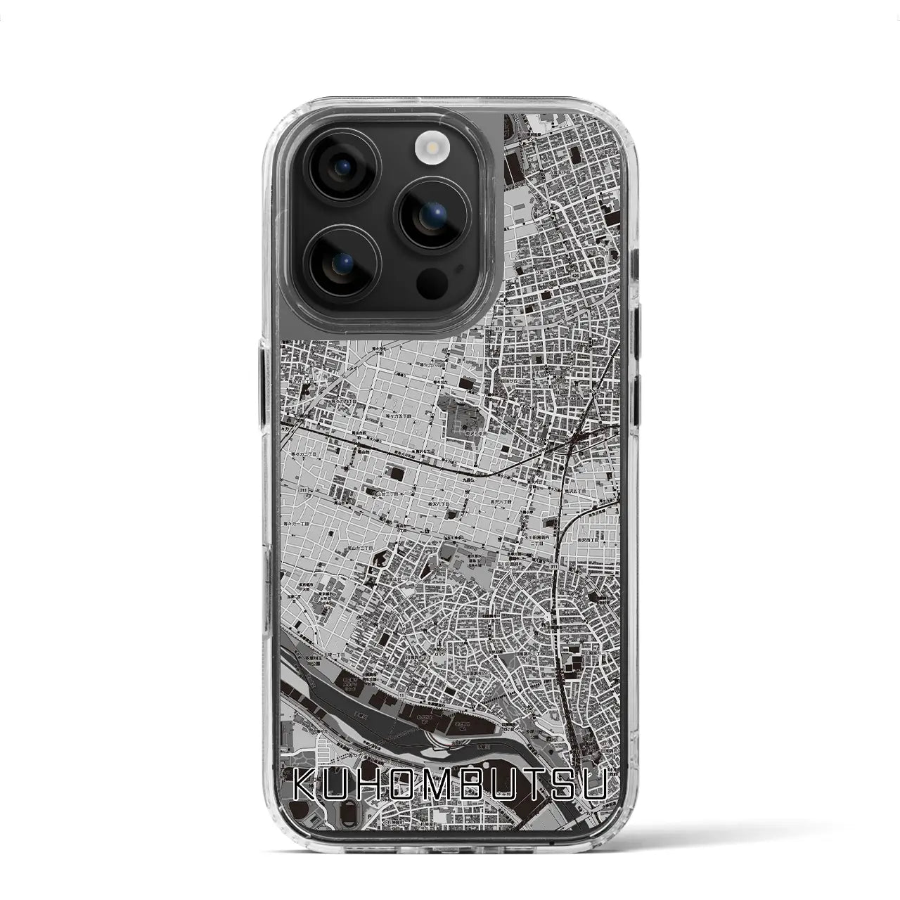 【九品仏(東京都)】地図柄iPhoneケース(MagSafeタイプ)