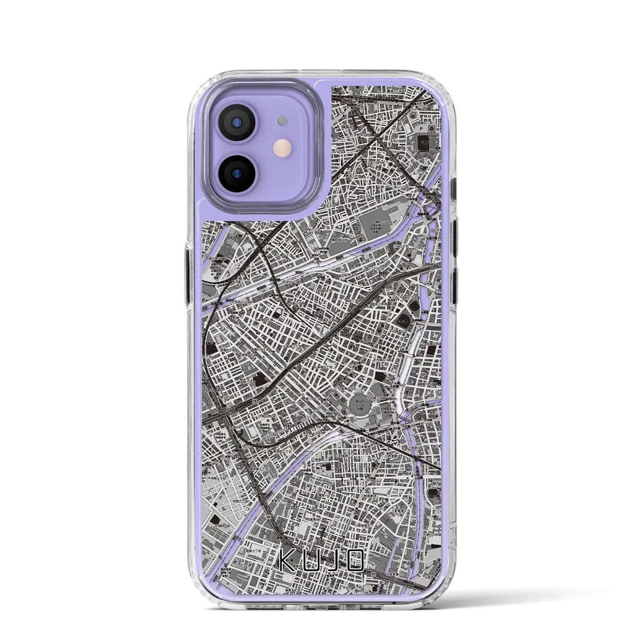 【九条(大阪府)】地図柄iPhoneケース(MagSafeタイプ)