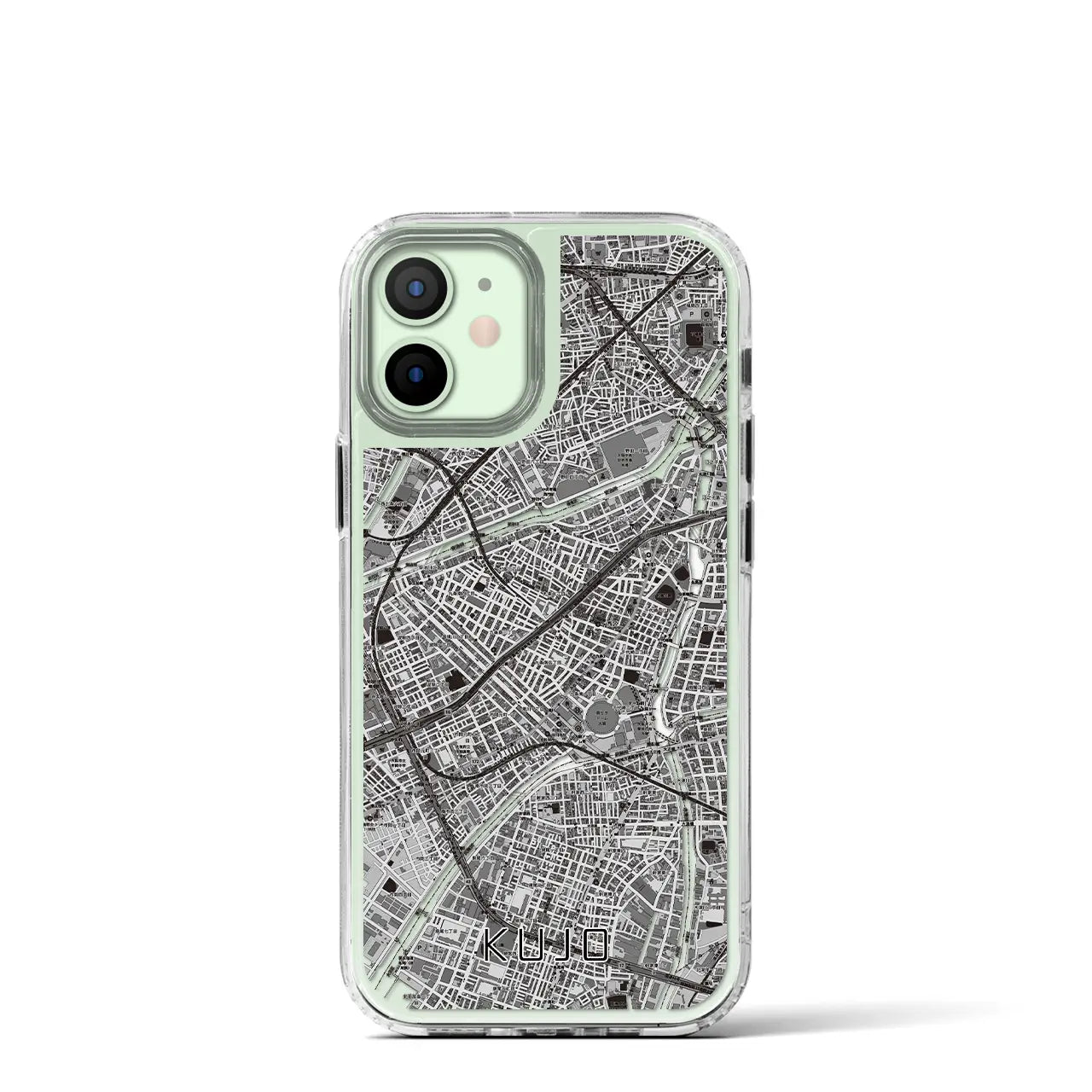 【九条(大阪府)】地図柄iPhoneケース(MagSafeタイプ)