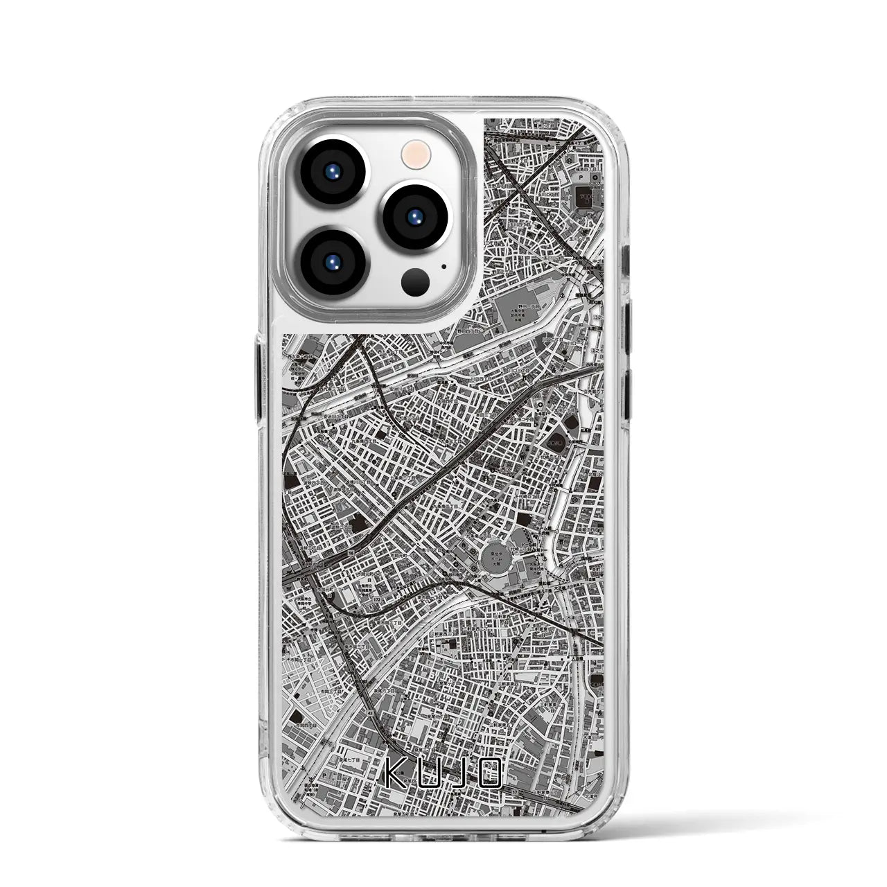 【九条(大阪府)】地図柄iPhoneケース(MagSafeタイプ)