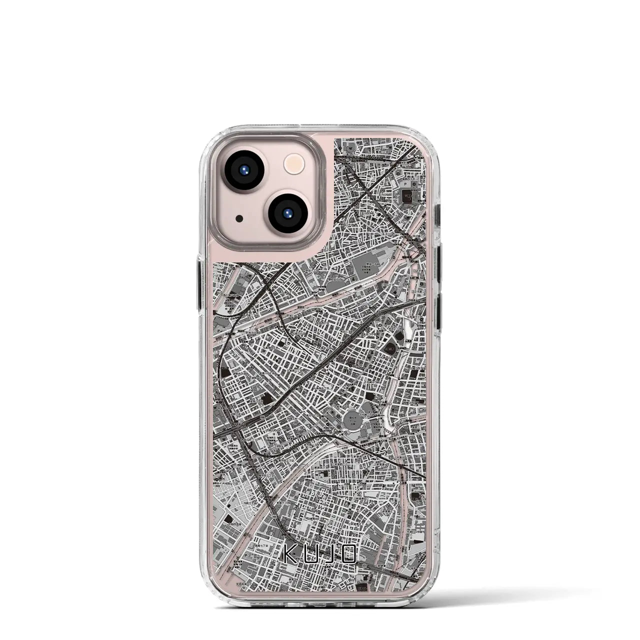 【九条(大阪府)】地図柄iPhoneケース(MagSafeタイプ)