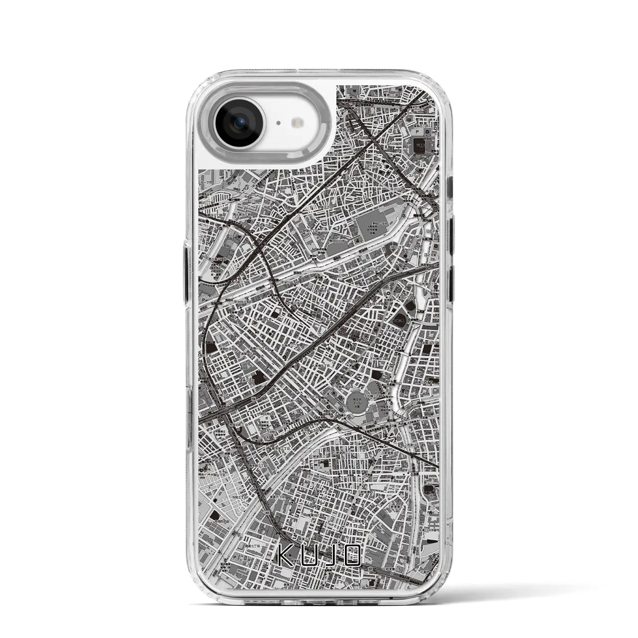 【九条(大阪府)】地図柄iPhoneケース(MagSafeタイプ)