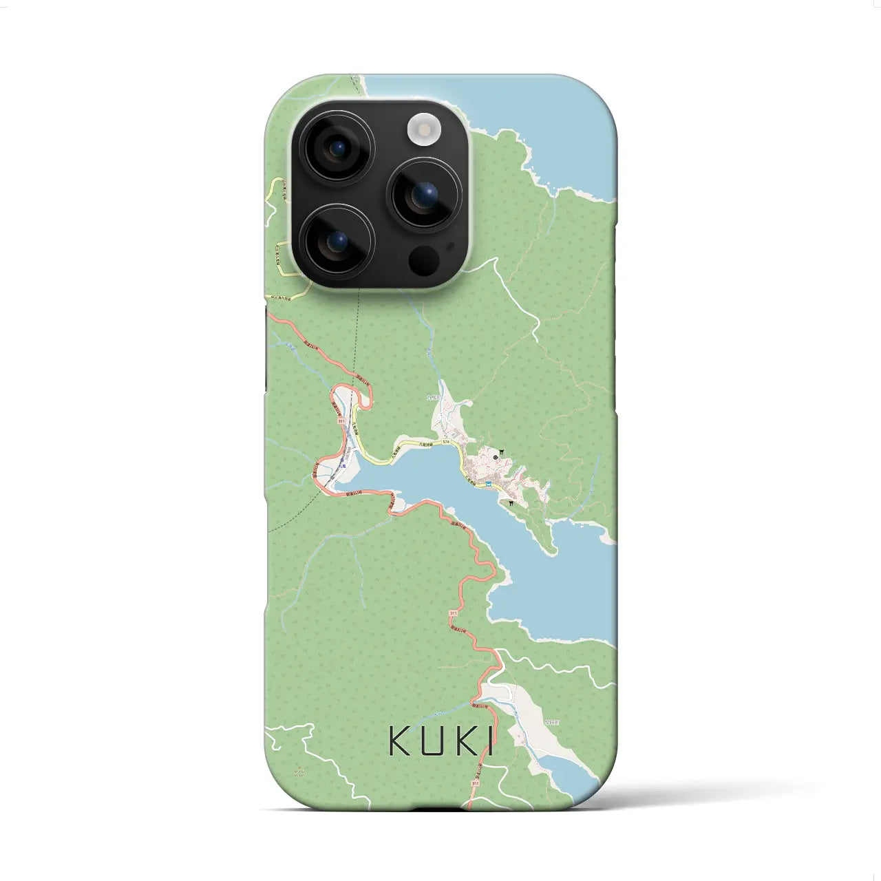 【九鬼(三重県)】地図柄iPhoneケース(バックカバータイプ)