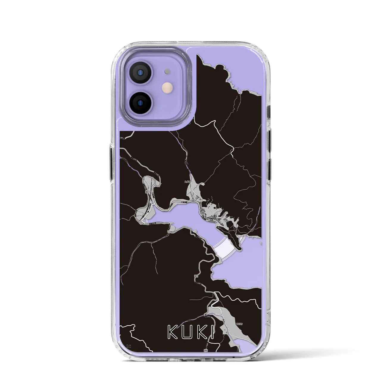 【九鬼(三重県)】地図柄iPhoneケース(MagSafeタイプ)