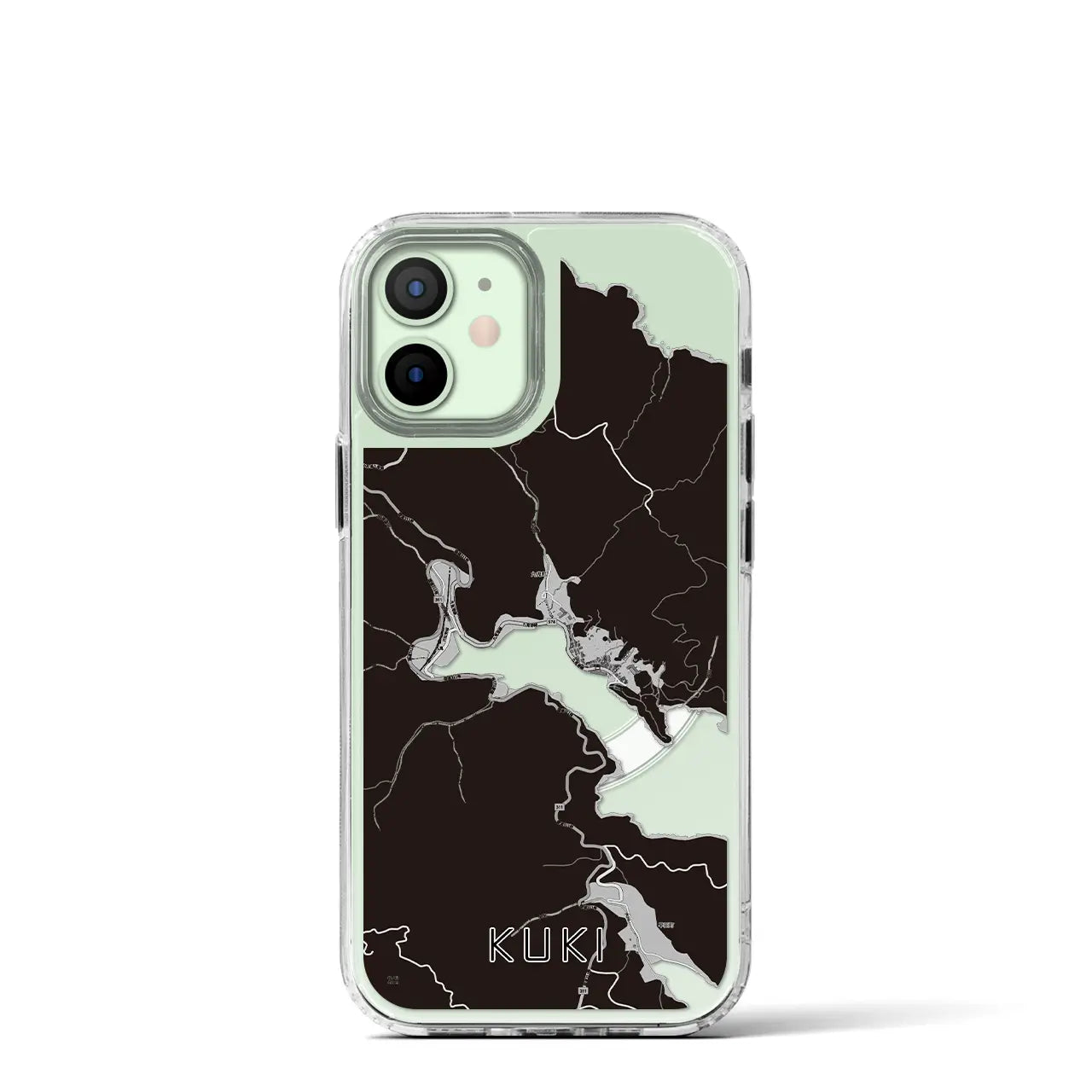 【九鬼(三重県)】地図柄iPhoneケース(MagSafeタイプ)