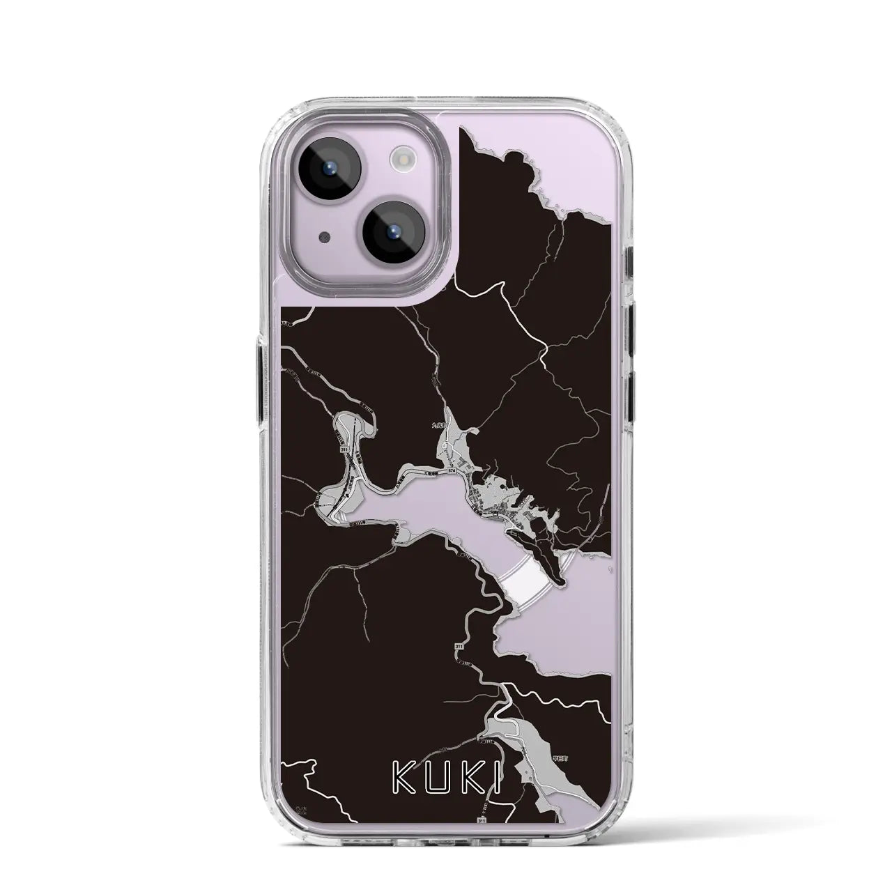 【九鬼(三重県)】地図柄iPhoneケース(MagSafeタイプ)