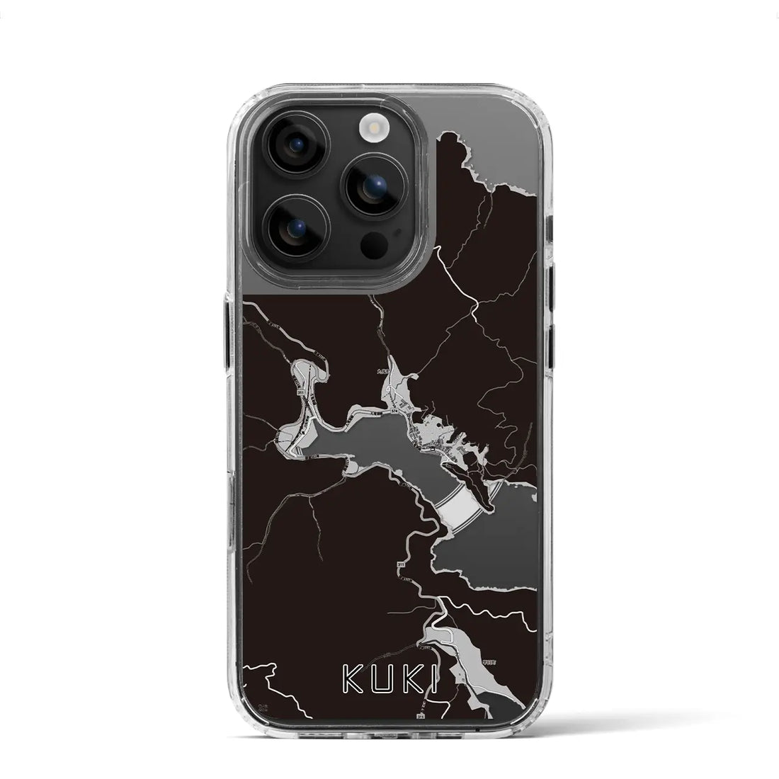 【九鬼(三重県)】地図柄iPhoneケース(MagSafeタイプ)