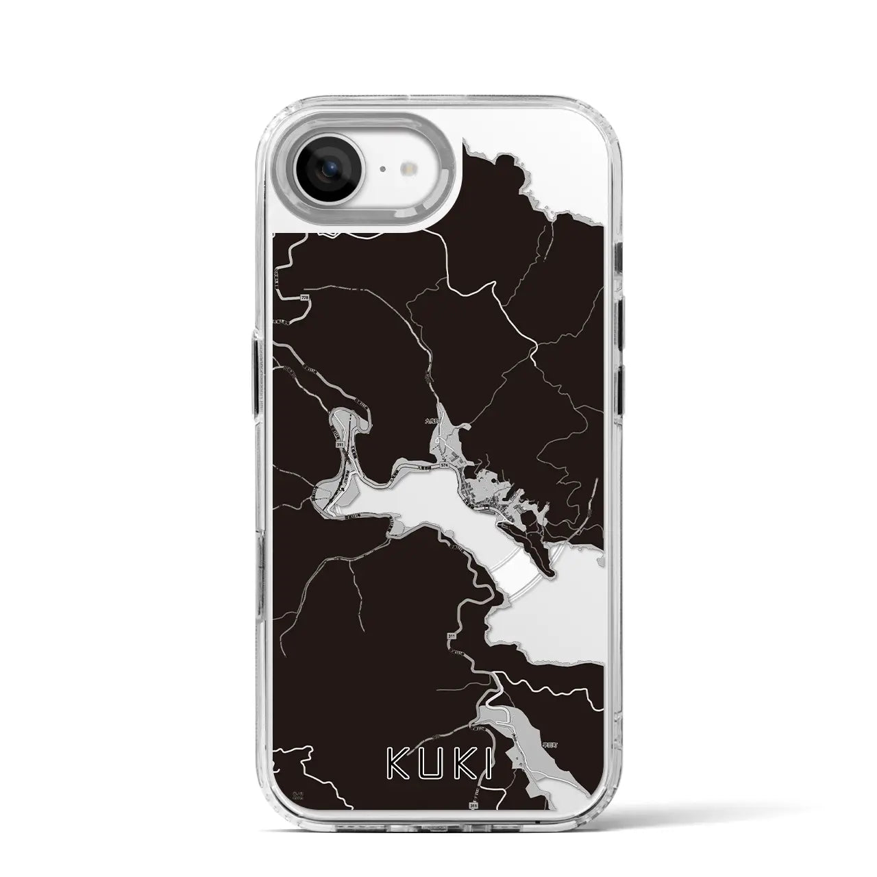 【九鬼(三重県)】地図柄iPhoneケース(MagSafeタイプ)
