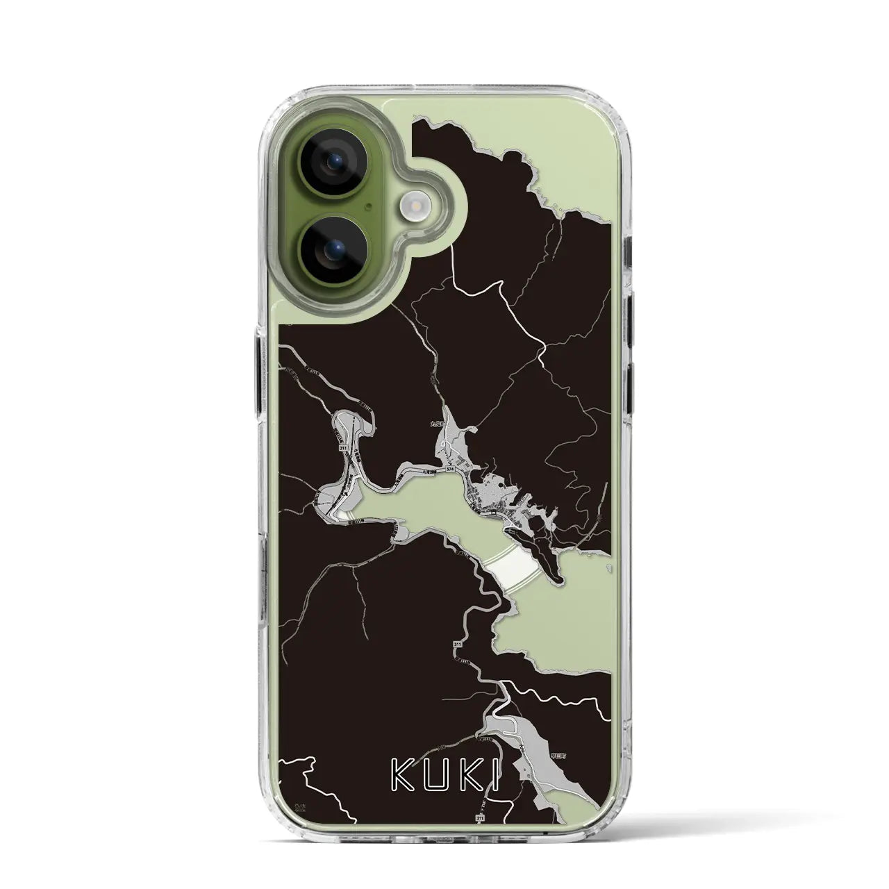 【九鬼(三重県)】地図柄iPhoneケース(MagSafeタイプ)