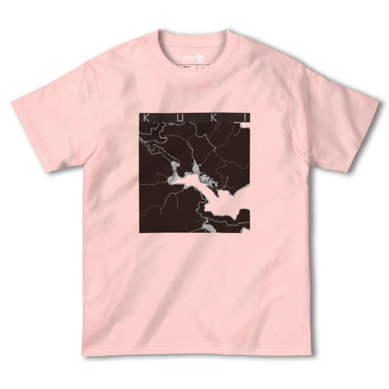 【九鬼(三重県)】地図柄ヘビーウェイトTシャツ