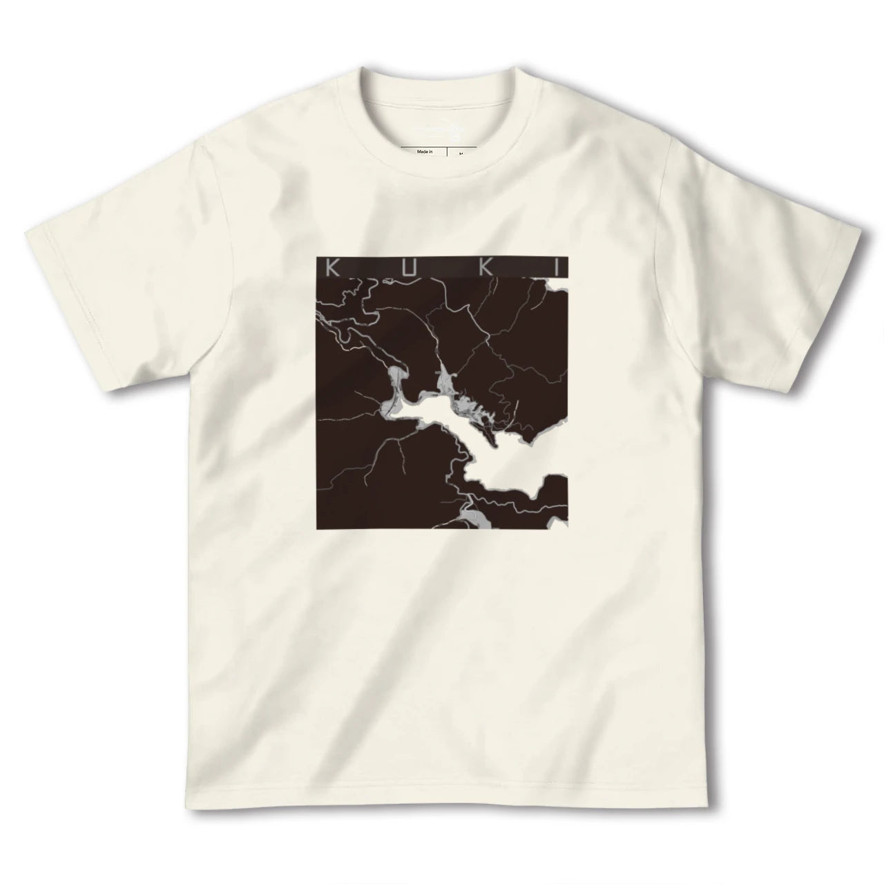 【九鬼(三重県)】地図柄ヘビーウェイトTシャツ